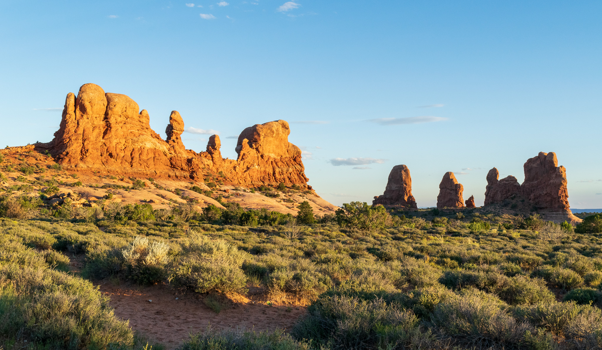 Sunset at Arches - Arches National Park, Utah