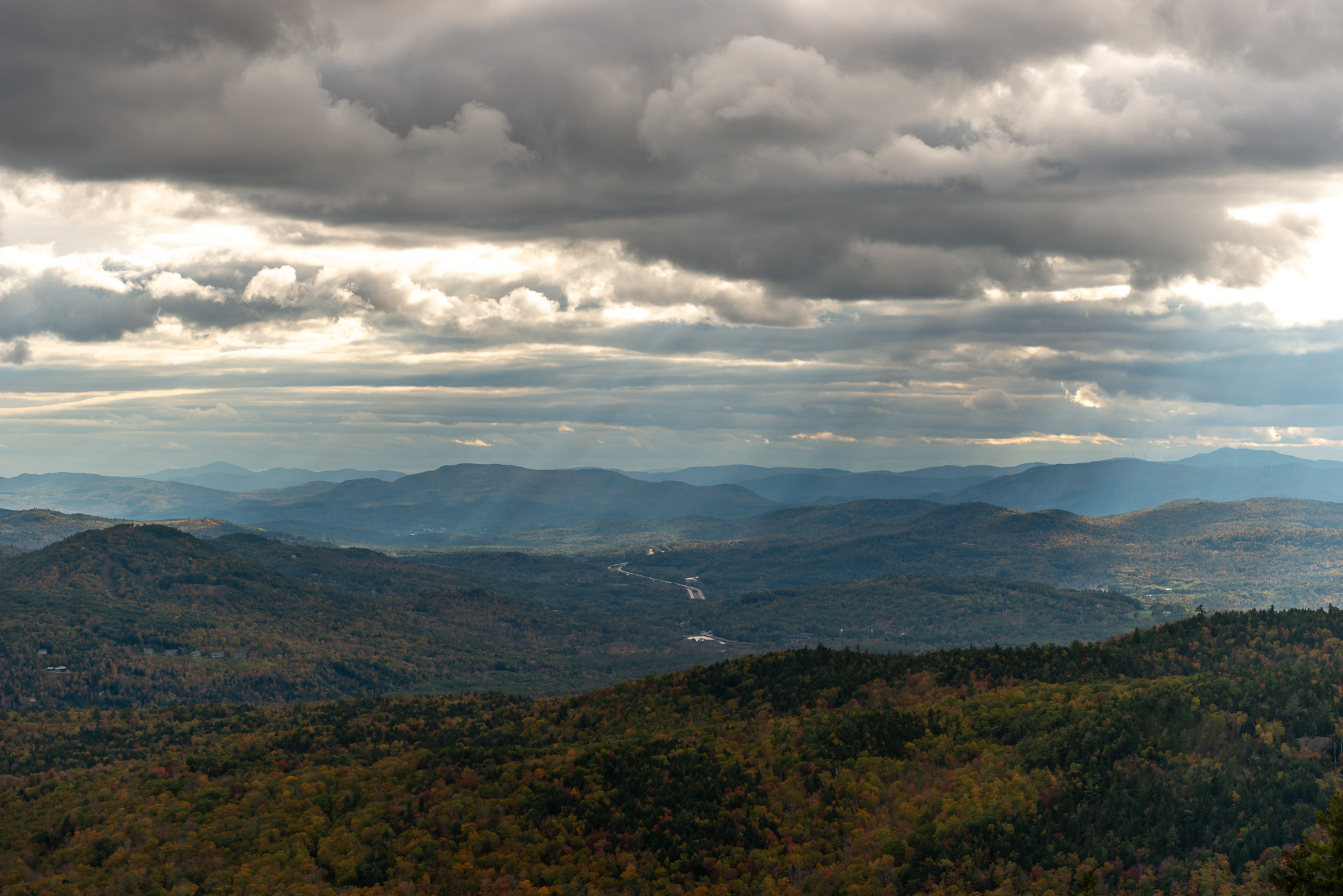 Sun Rays - Welch-Dickey, New Hampshire