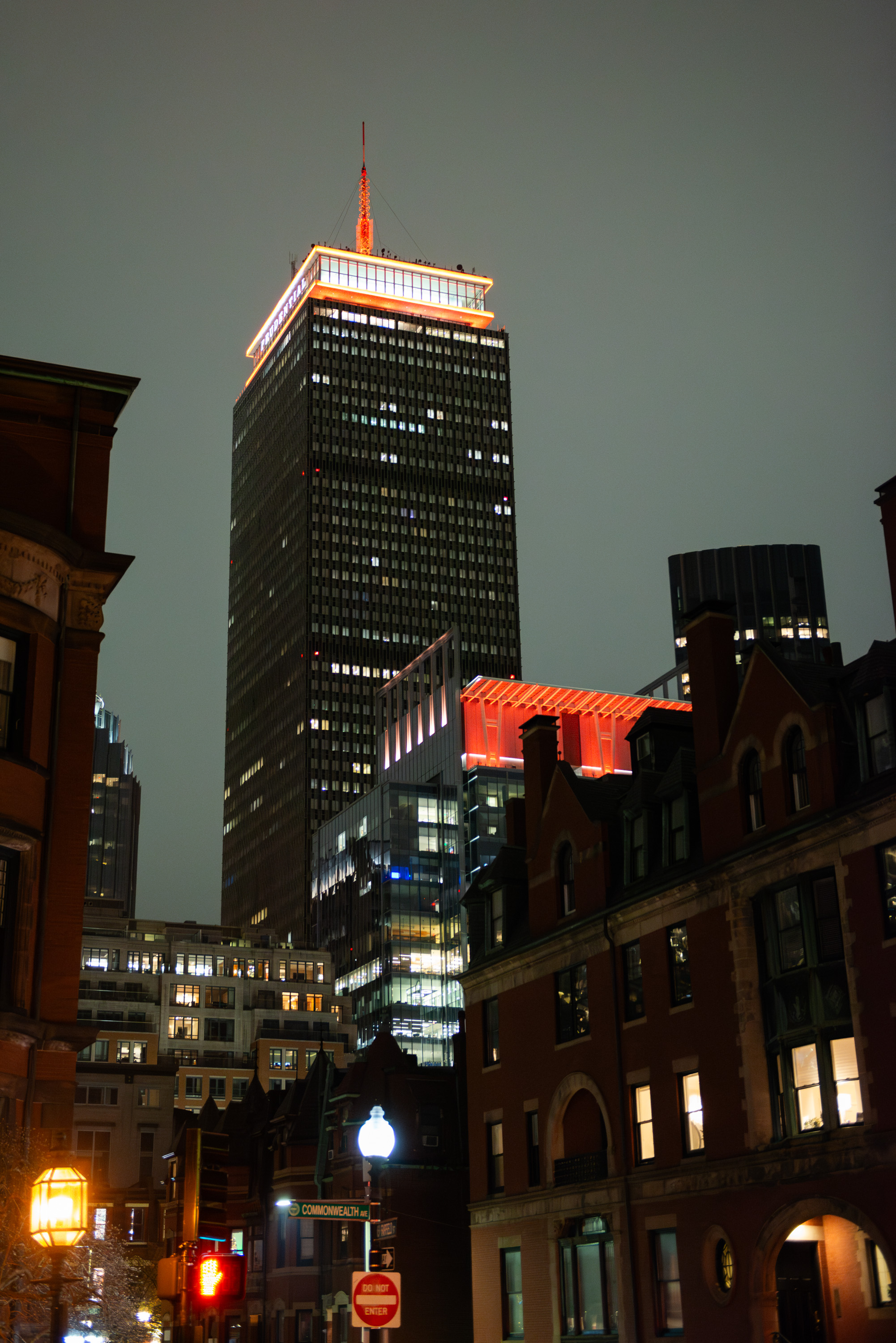 Night View of the Prudential - Boston, MA