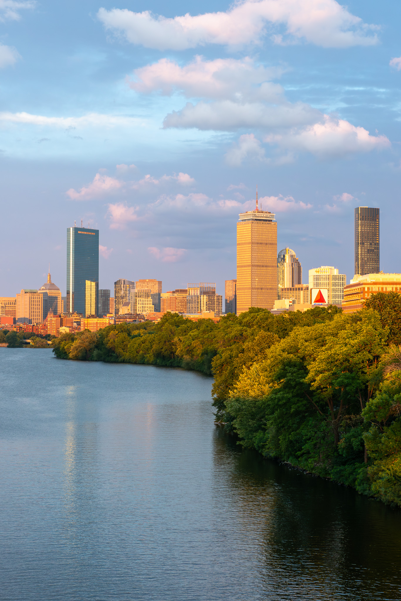 Prudential Tower and Citgo Sign - Boston MA