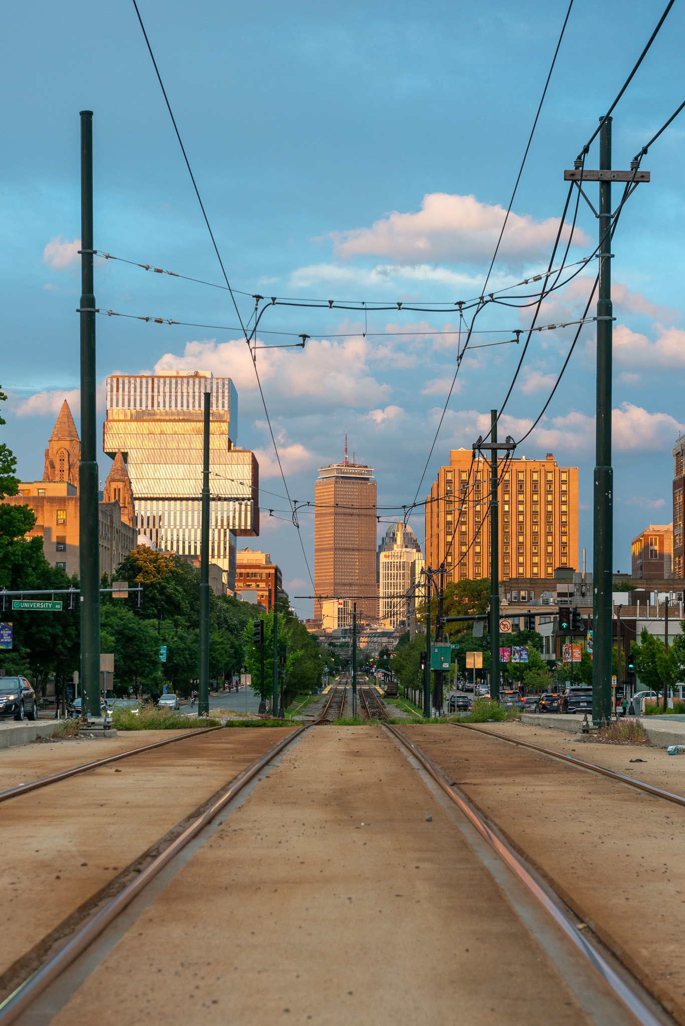 Tracks to Prudential - Boston MA