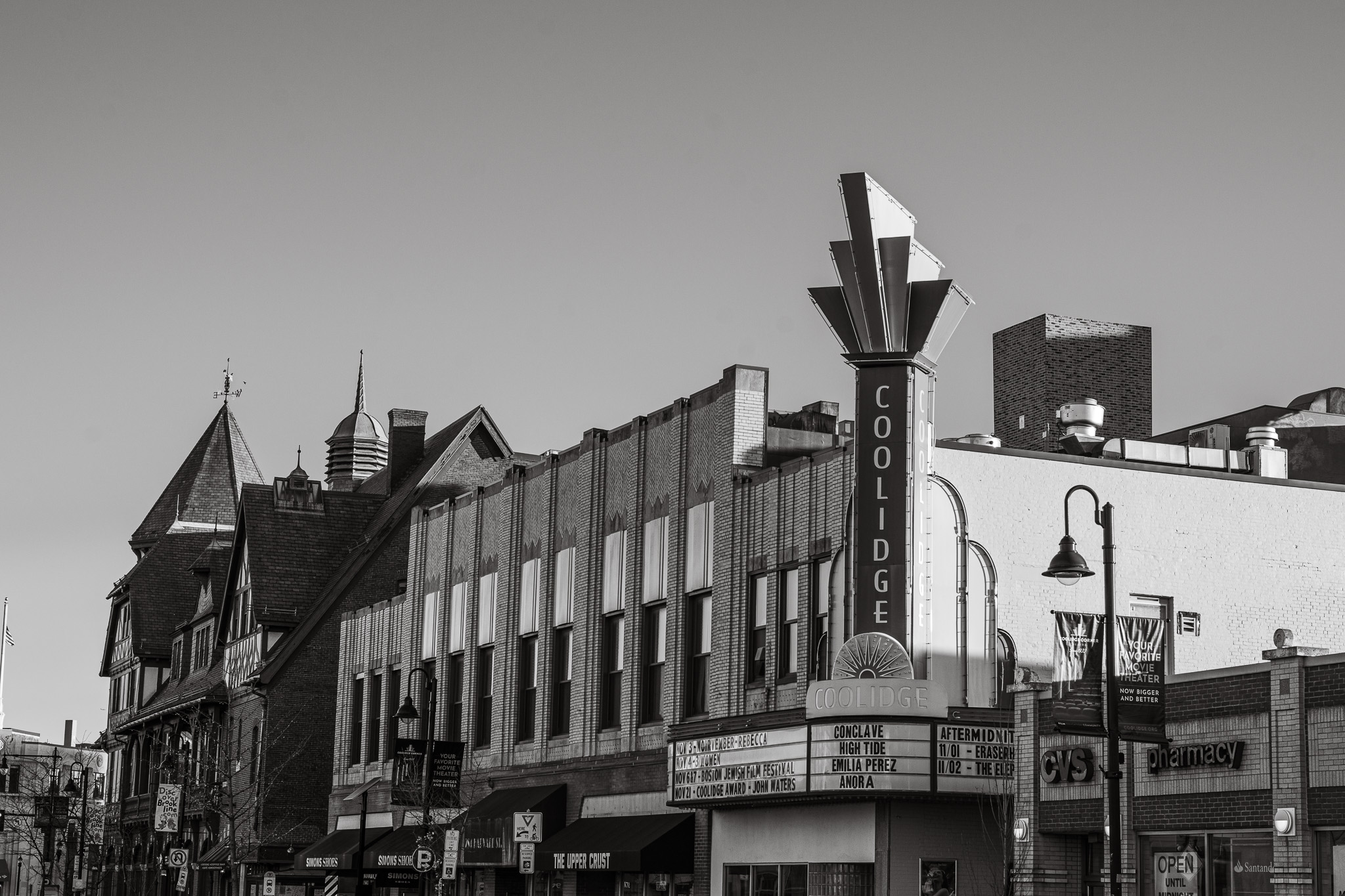 Coolidge Corner B&W - Brookline, MA
