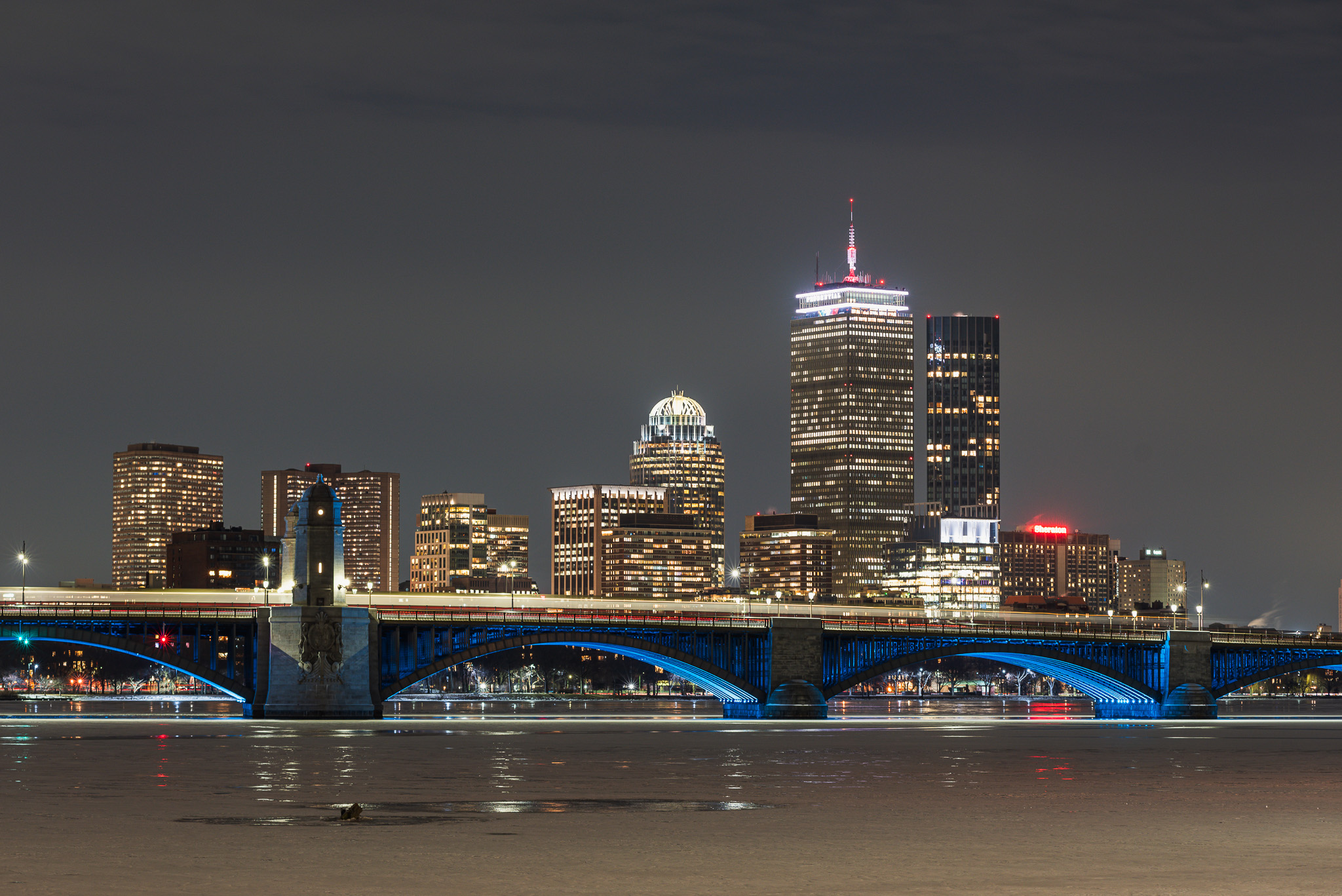 Boston Skyline with the Longfellow Bridge