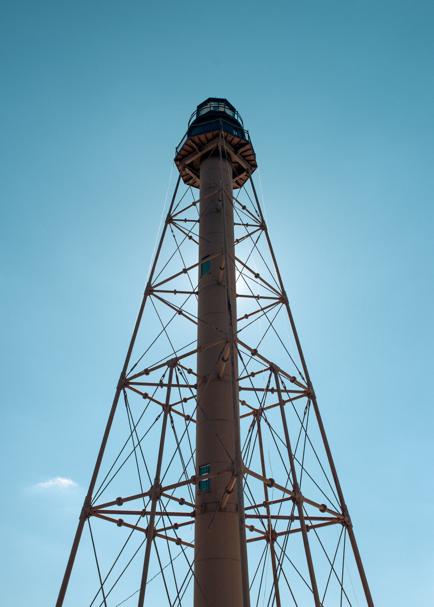 Marblehead Lighthouse silhouette