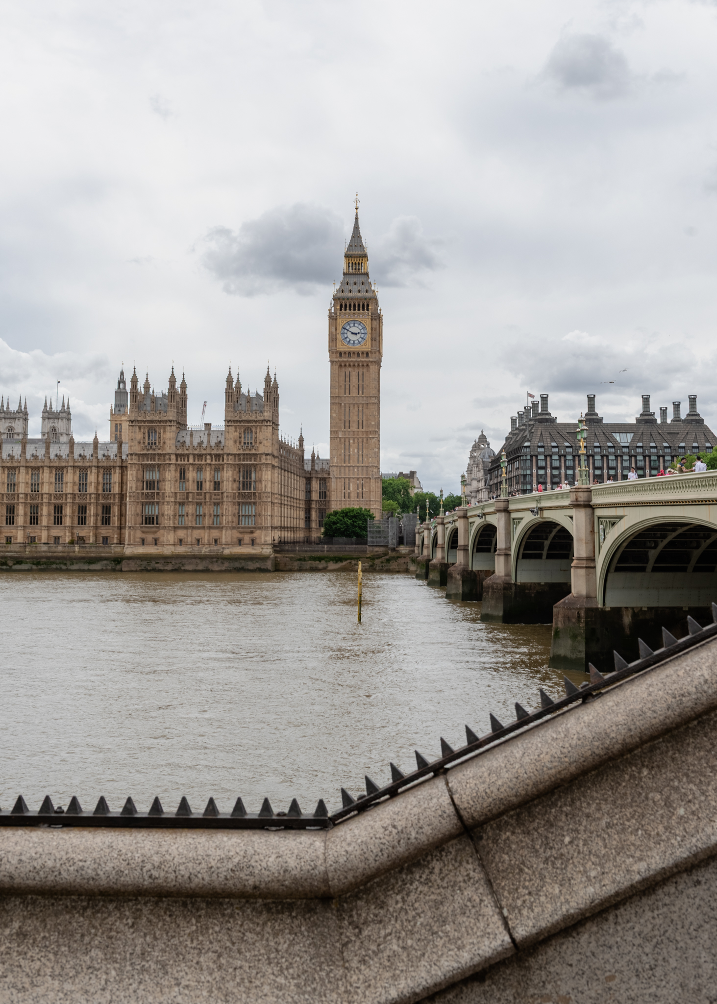 Big Ben from across the river